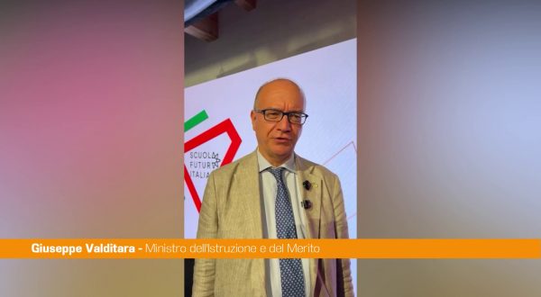 Valditara “Collegamento Napoli-Osaka sull’intelligenza artificiale”