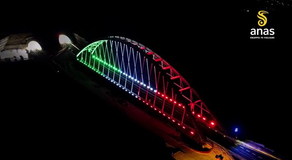 Anas apre al traffico il ponte ad arco sulla SS 640 nel Nisseno