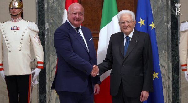 Mattarella riceve il cancelliere austriaco Stocker