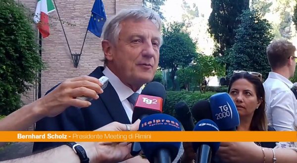 Meeting di Rimini, Scholz “L’Europa sarà tema centrale”