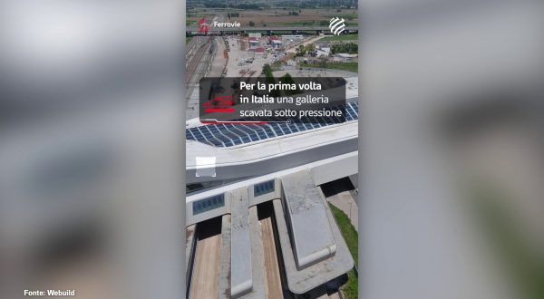 Webuild, completata Galleria Casalnuovo sulla Linea AV/AC Napoli-Bari