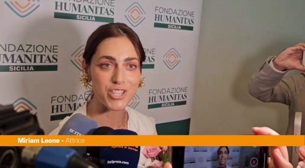 Miriam Leone “Fondazione Humanitas Sicilia importante per l’isola”