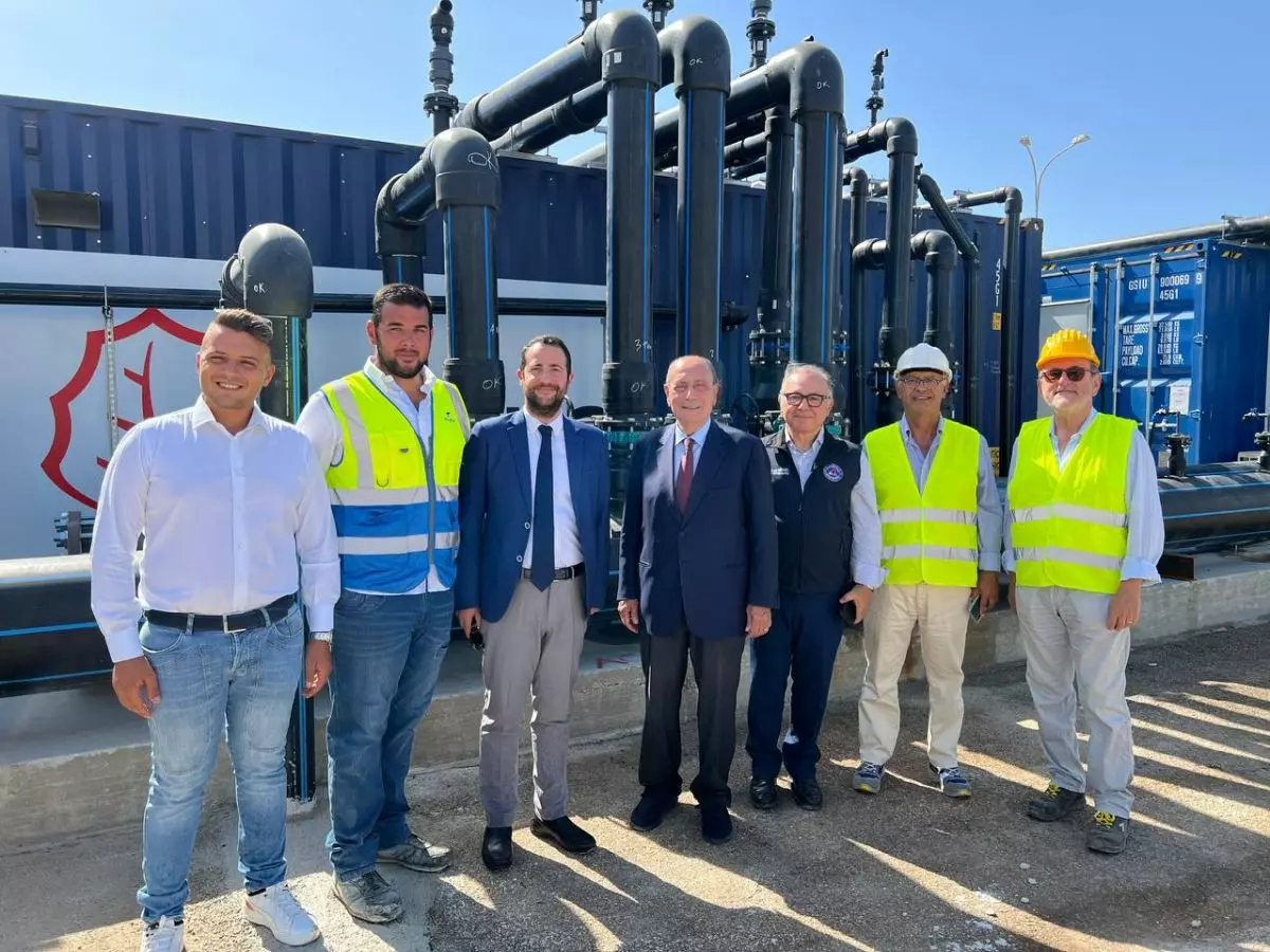 Dissalatori, sopralluogo di Schifani a Porto Empedocle “Soddisfatto, i tempi sono stati rispettati”