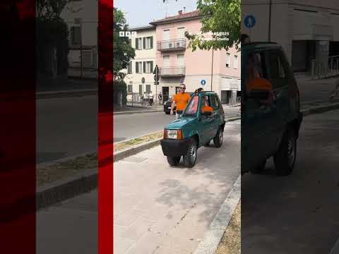 Could this be the world’s skinniest car? #WorldRecord #Cars #BBCNews