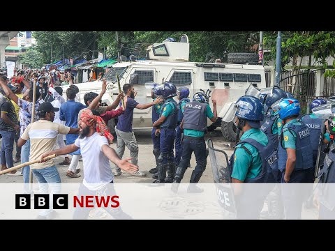 Ex-Bangladesh leader authorised deadly crackdown, leaked audio suggests | BBC News