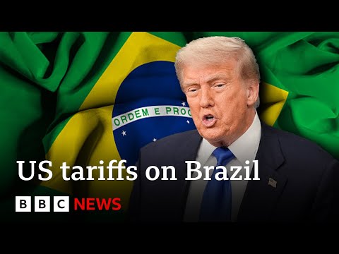 Donald Trump threatens Brazil with 50% tariff | BBC News