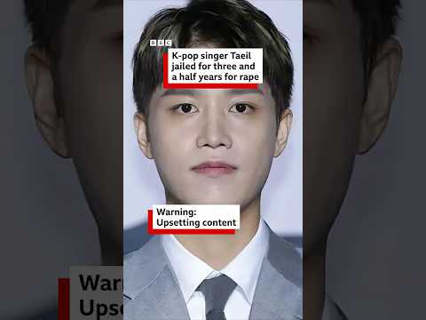 K-pop singer Taeil jailed three-and-a-half years for rape. #KPop #NCT #BBCNews