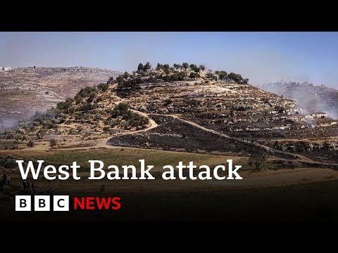 Two Palestinians killed in attack by Israeli settlers in West Bank | BBC News