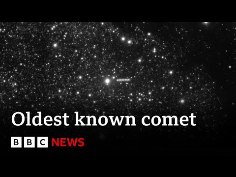 Mystery interstellar object could be oldest known comet | BBC News