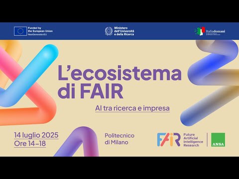 L’ecosistema di FAIR – IA tra ricerca e impresa