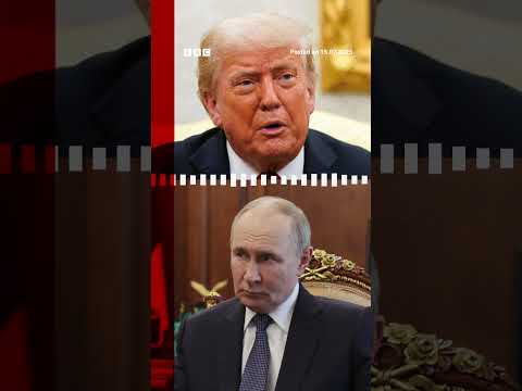 I’m ‘disappointed but not done’ with Putin, Trump tells BBC. #DonaldTrump #Exclusive #BBCNews