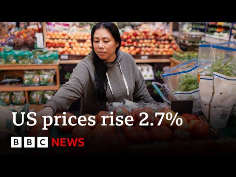 US inflation rises as tariffs push up prices |  BBC News