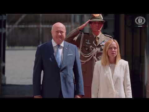 Incontro Meloni – Stocker, l’accoglienza a Palazzo Chigi