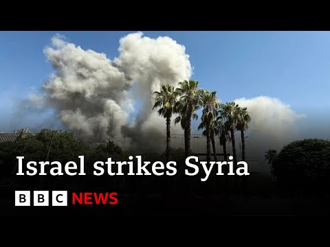 Israel strikes Syria’s military HQ in Damascus | BBC News