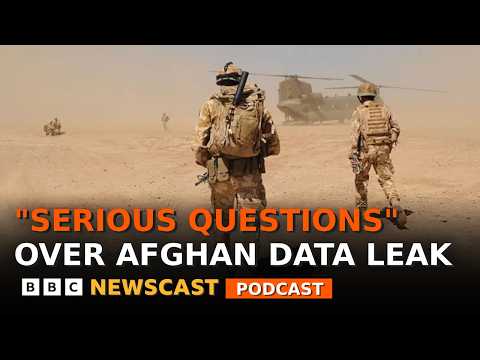 UK PM says there are ‘serious questions’ over Afghan data breach | BBC Newscast