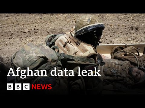 Personal details of UK special forces and spies were included in Afghan data breach | BBC News