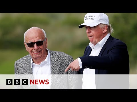 Trump sues Murdoch and Wall Street Journal for $10bn over Epstein article | BBC News