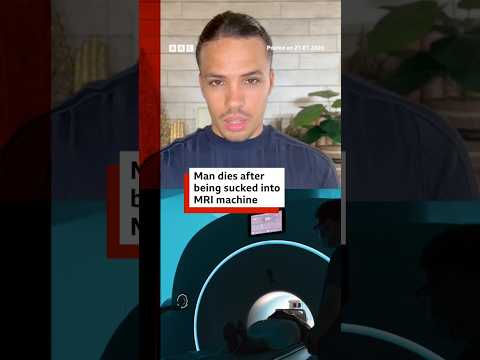 Man wearing heavy metallic necklace dies after being sucked into MRI machine. #NewYork #BBCNews