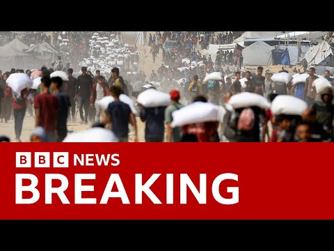 Twenty-six nations condemn Gaza aid killings as Israel launches new ground offensive | BBC News