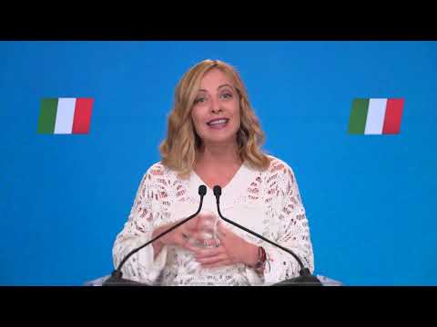 Giustizia e sicurezza, il videomessaggio del Presidente Meloni