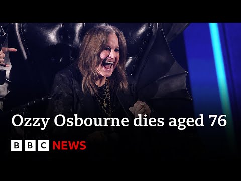 Ozzy Osborne dies aged 76 | BBC News
