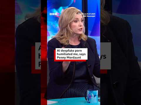 AI deepfake porn ‘humiliated’ ex-British MP. #BBCNews