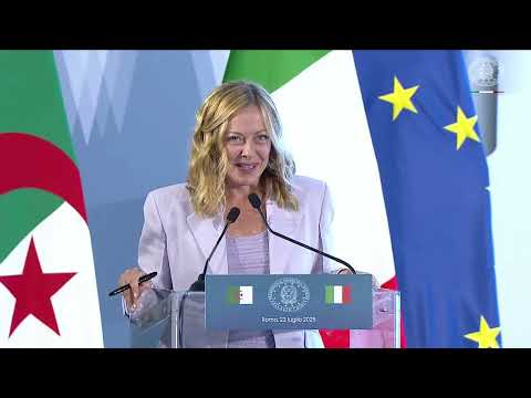 Business Forum Italia-Algeria, gli interventi del Presidente Meloni e del Presidente Tebboune