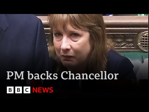 Keir Starmer denies plans to sack Chancellor Rachel Reeves after she cries  in Parliament | BBC News