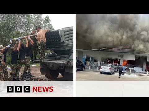 Twelve people killed after military clashes at border between Thailand and Cambodia | BBC News