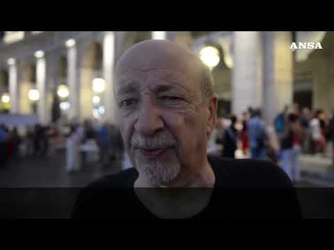 Roma, in centinaia ballano il tango per Gaza #ansa #news