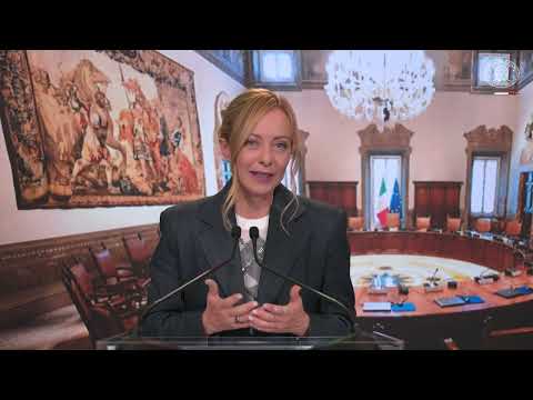 Agricoltura, il videomessaggio del Presidente Meloni