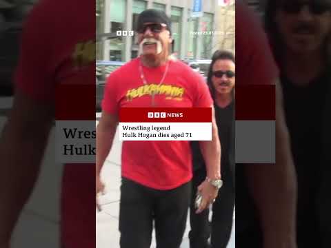 Wrestling legend Hulk Hogan dies aged 71. #HulkHogan #BBCNews