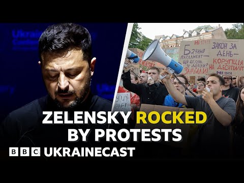 Are nationwide protests a threat to Zelensky’s presidency? | BBC Ukrainecast
