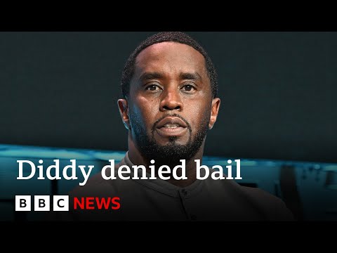 Sean ‘Diddy’ Combs denied bail after being cleared of most serious charges | BBC News