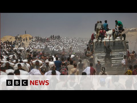 Israel begins 10-hour pause in military activity in Gaza | BBC News