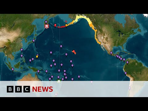 Widespread tsunami warnings after magnitude 8.8 quake off Russia’s east coast | BBC News
