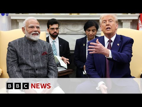 Donald Trump to hit India with 25% tariffs | BBC News