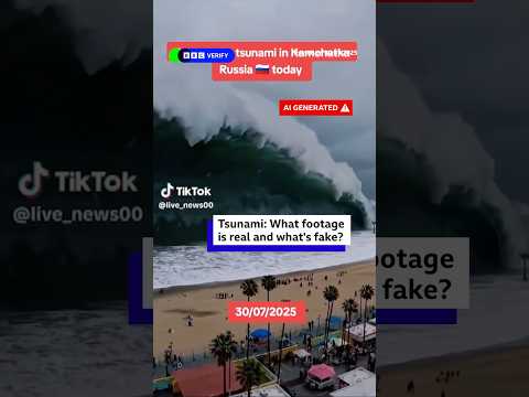Tsunami: What footage is real and what’s fake? #Earthquake #Tsunami #BBCNews
