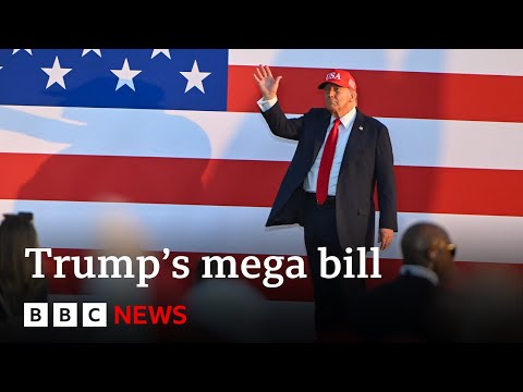 How will Donald Trump’s flagship bill impact the US economy? | BBC News
