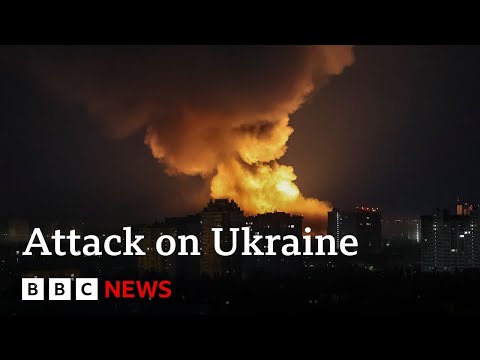Kyiv hit by barrage of drone strikes as Putin rejects Trump’s truce bid | BBC News