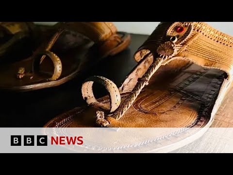 Prada acknowledges footwear design’s Indian roots after backlash | BBC News