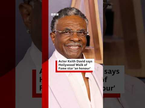 Gaming legend Keith David says Hollywood Walk of Fame star ‘an honour’. #KeithDavid #Gaming #BBCNews