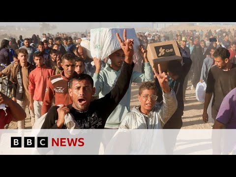 US-Israeli backed Gaza aid group must be shut down, say 130 charities | BBC News