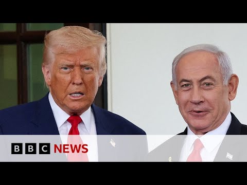 Netanyahu visits US as Trump puts pressure to agree Gaza ceasefire deal | BBCNews