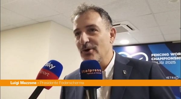Scherma, Mazzone “Sono senza parole, giornata meravigliosa”