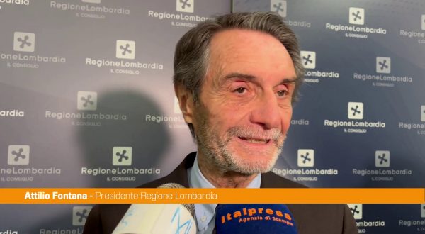 Lombardia, Fontana “Bilancio solido e trasparente, libro concretezza”