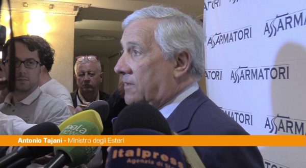 Tajani “Cerchiamo la riapertura del dialogo tra Usa e Iran”
