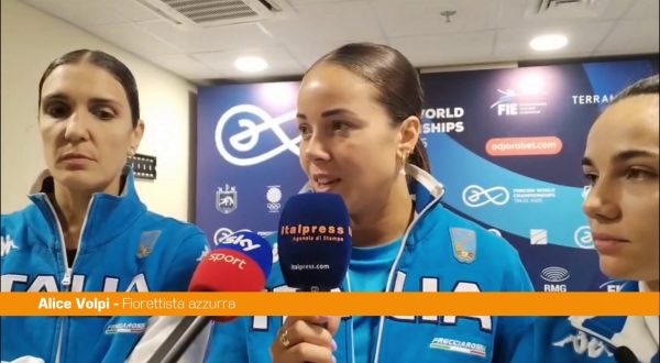 Azzurre del fioretto “Bronzo mondiale da festeggiare”