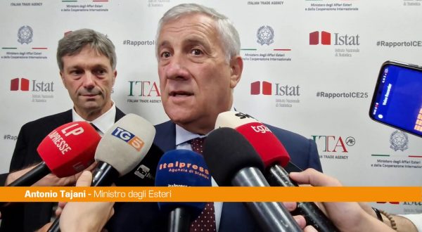 Dazi, Tajani “Trattative in corso per impedire guerra commerciale”