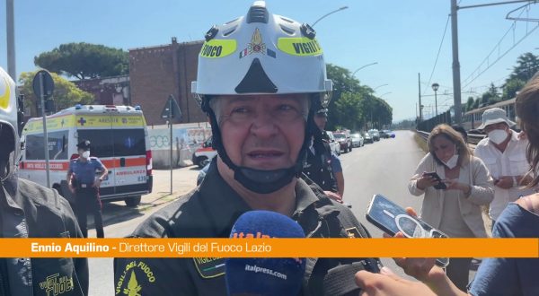 Roma, Vvf “Esplosione dovuta a fuga di gas, non ci sono vittime”